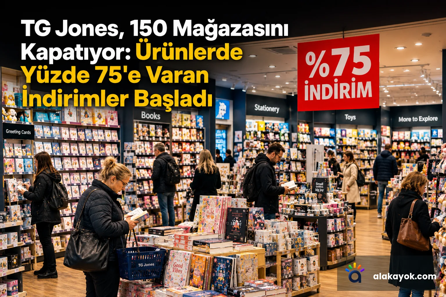 TG Jones, 150 Mağazasını Kapatıyor: Ürünlerde Yüzde 75'e Varan İndirimler Başladı