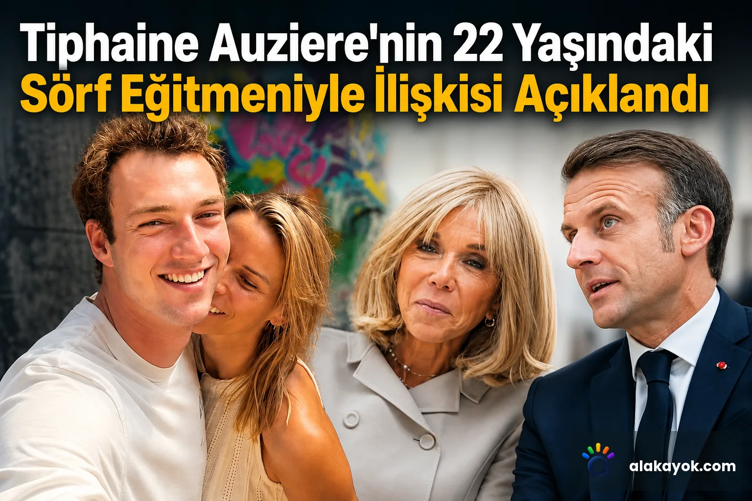 Tiphaine Auziere'nin 22 Yaşındaki Sörf Eğitmeniyle İlişkisi Açıklandı