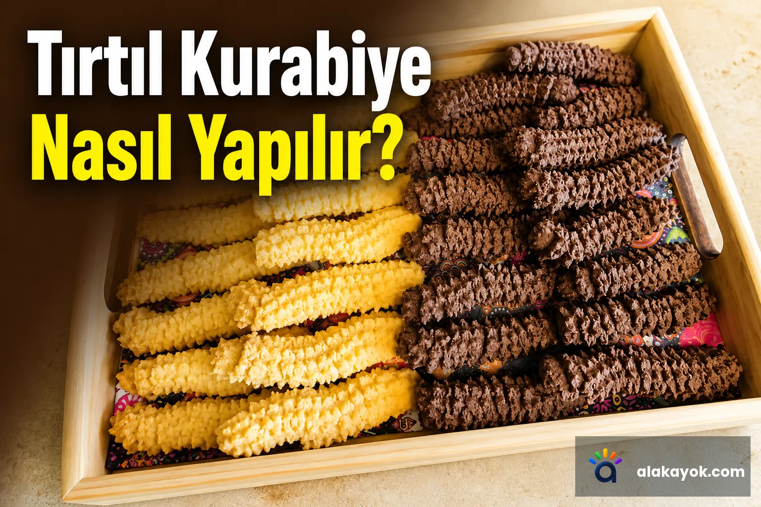 Tırtıl Kurabiye Nasıl Yapılır?