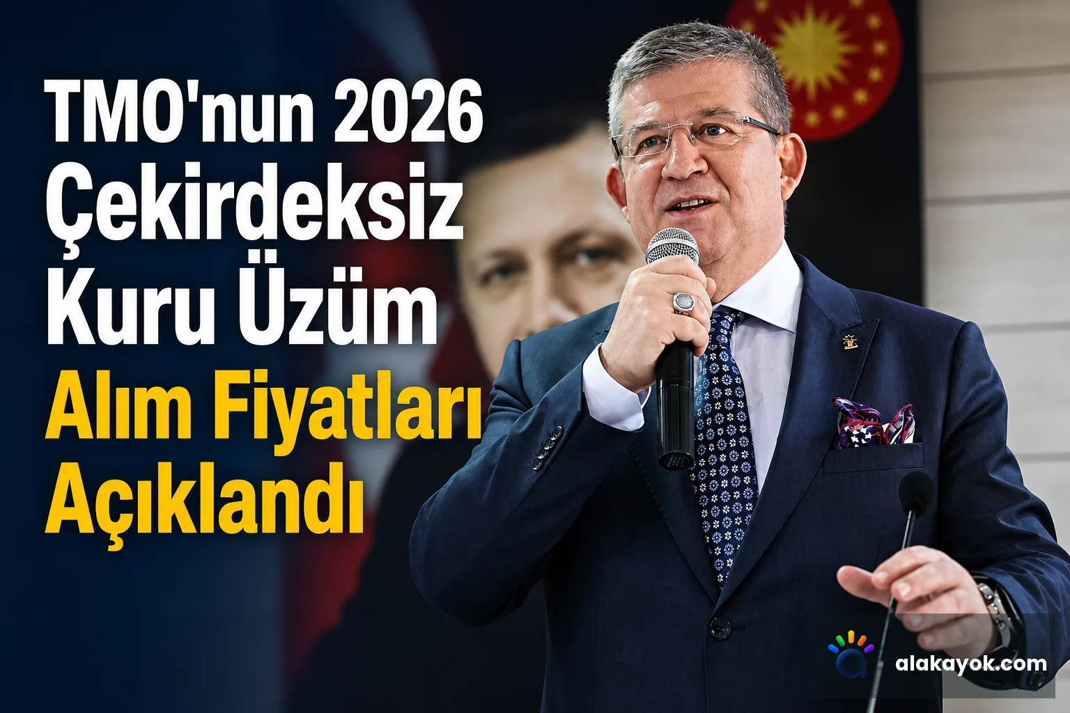 TMO'nun 2026 Çekirdeksiz Kuru Üzüm Alım Fiyatları Açıklandı