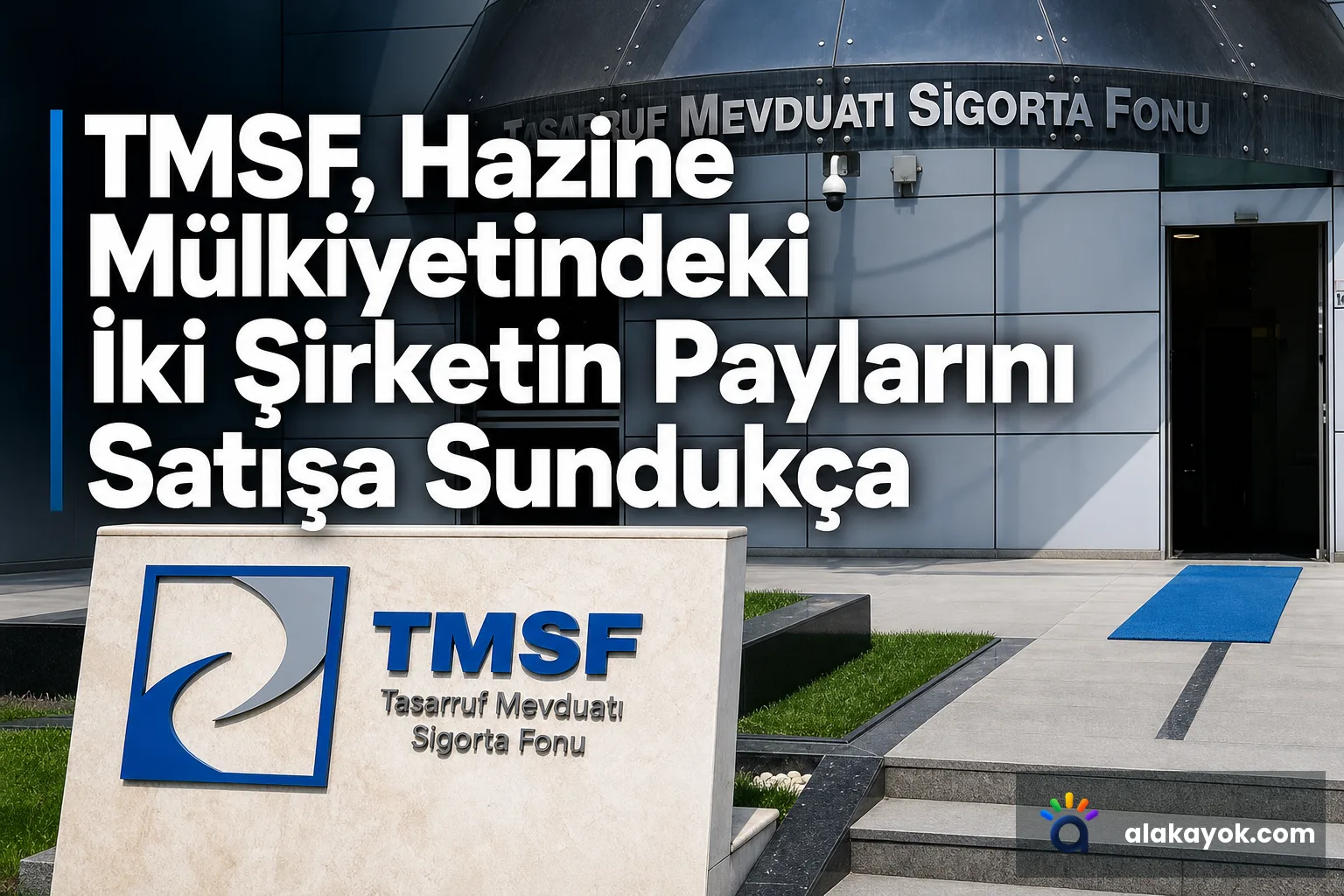 TMSF, Hazine Mülkiyetindeki İki Şirketin Paylarını Satışa Sundukça