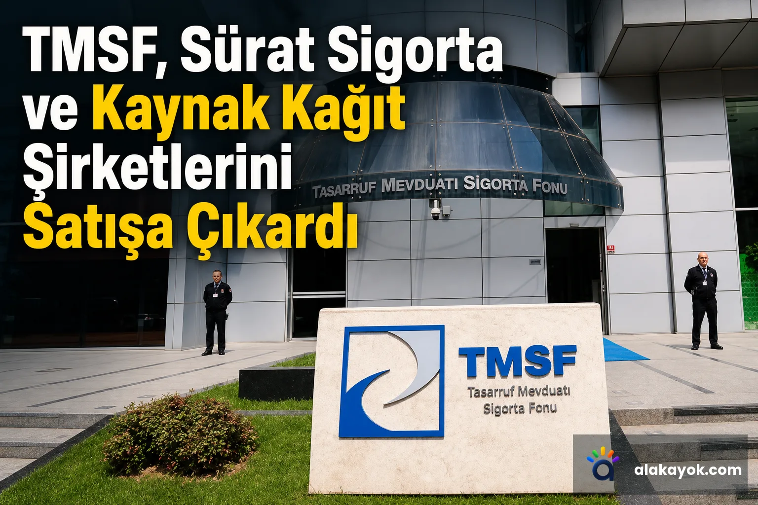 TMSF, Sürat Sigorta ve Kaynak Kağıt Şirketlerini Satışa Çıkardı