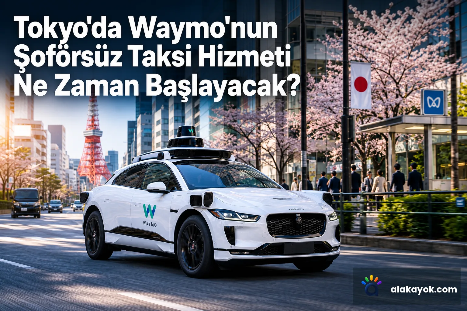 Tokyo'da Waymo'nun Şoförsüz Taksi Hizmeti Ne Zaman Başlayacak?