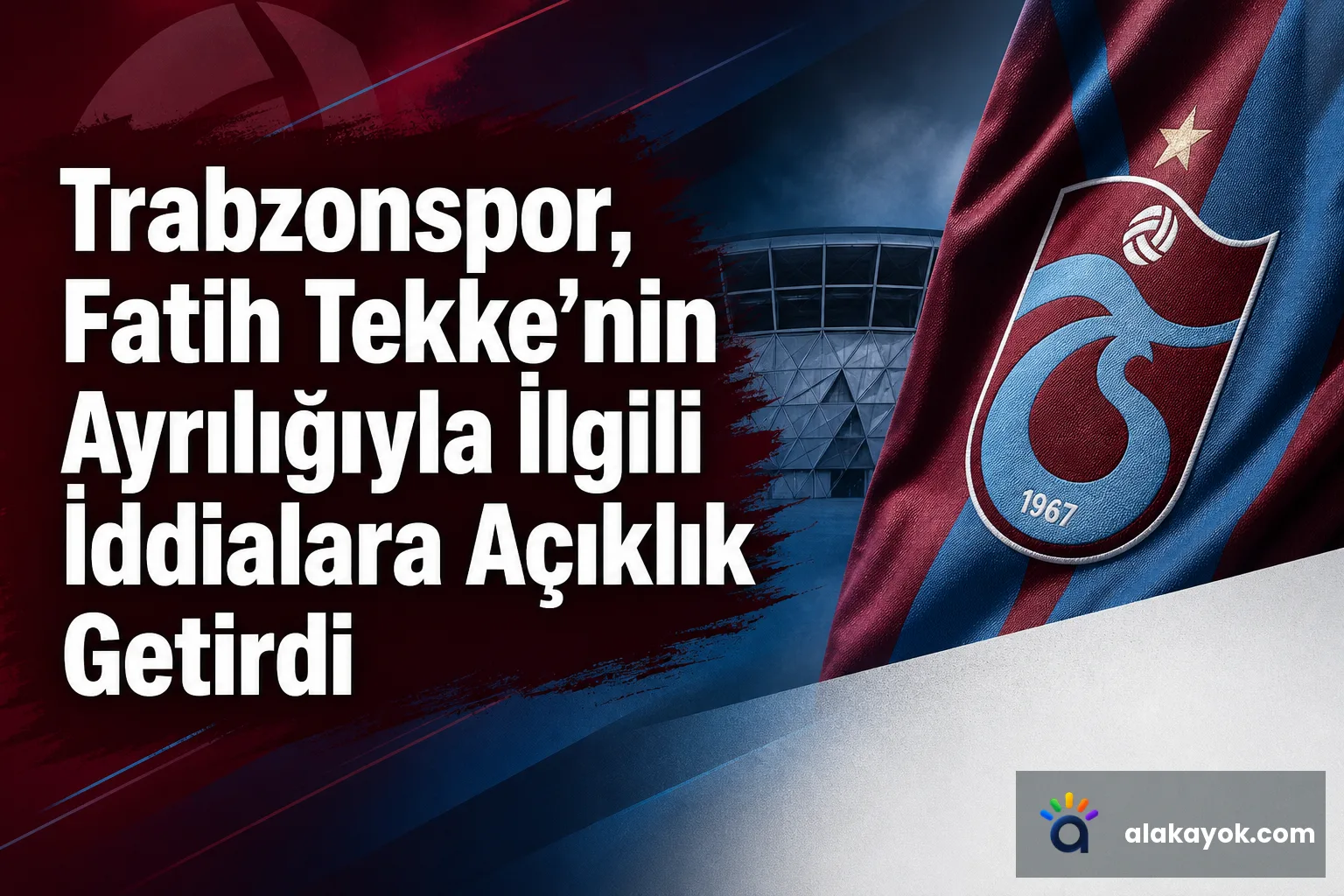 Trabzonspor, Fatih Tekke'nin Ayrılığıyla İlgili İddialara Açıklık Getirdi