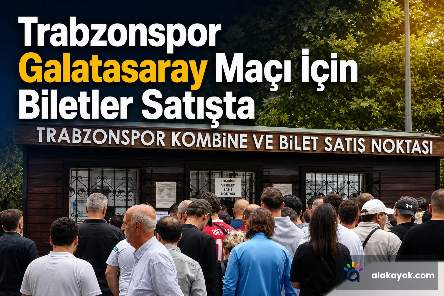 Trabzonspor Galatasaray Maçı İçin Biletler Satışta