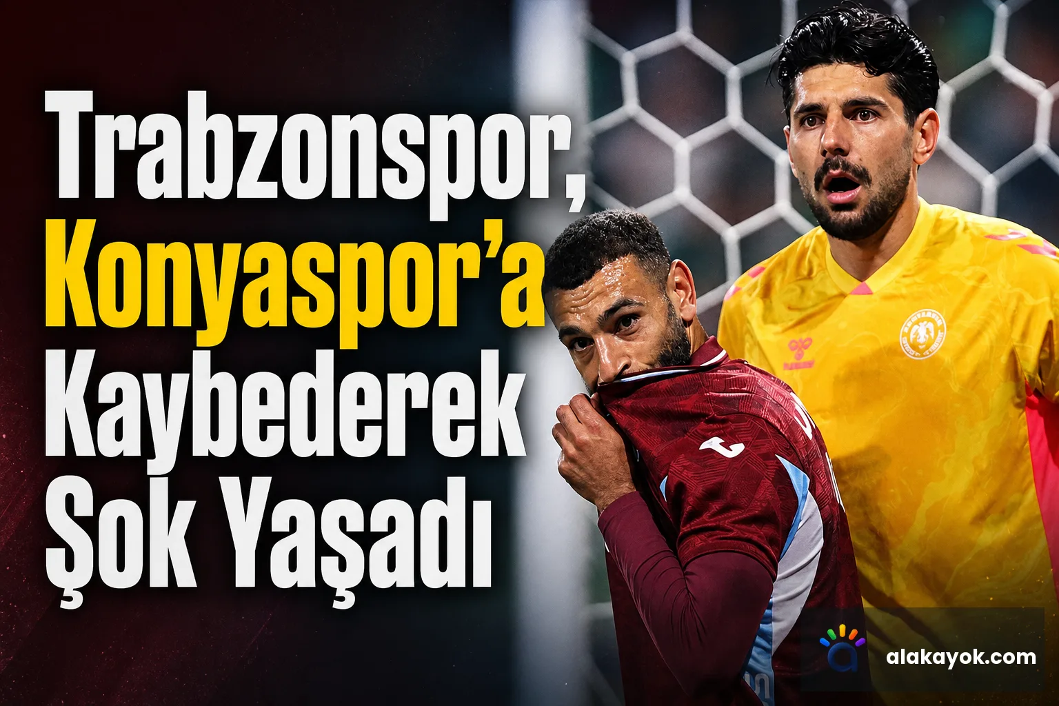 Trabzonspor, Konyaspor'a Kaybederek Şok Yaşadı