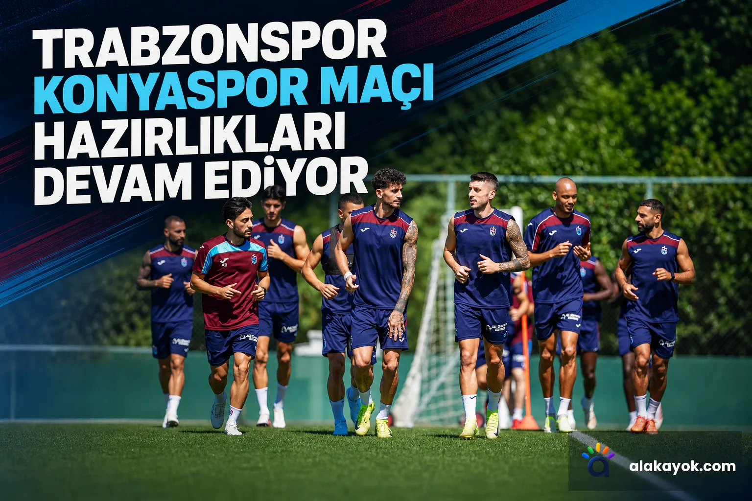Trabzonspor Konyaspor Maçı Hazırlıkları Devam Ediyor
