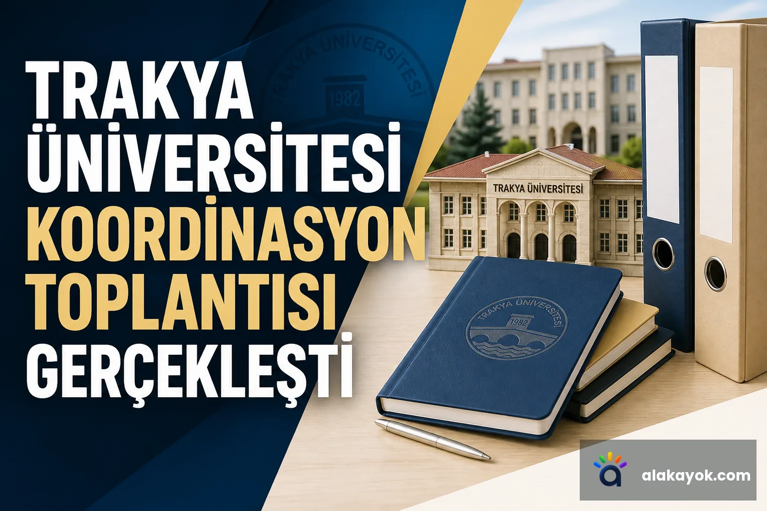 Trakya Üniversitesi Koordinasyon Toplantısı Gerçekleşti