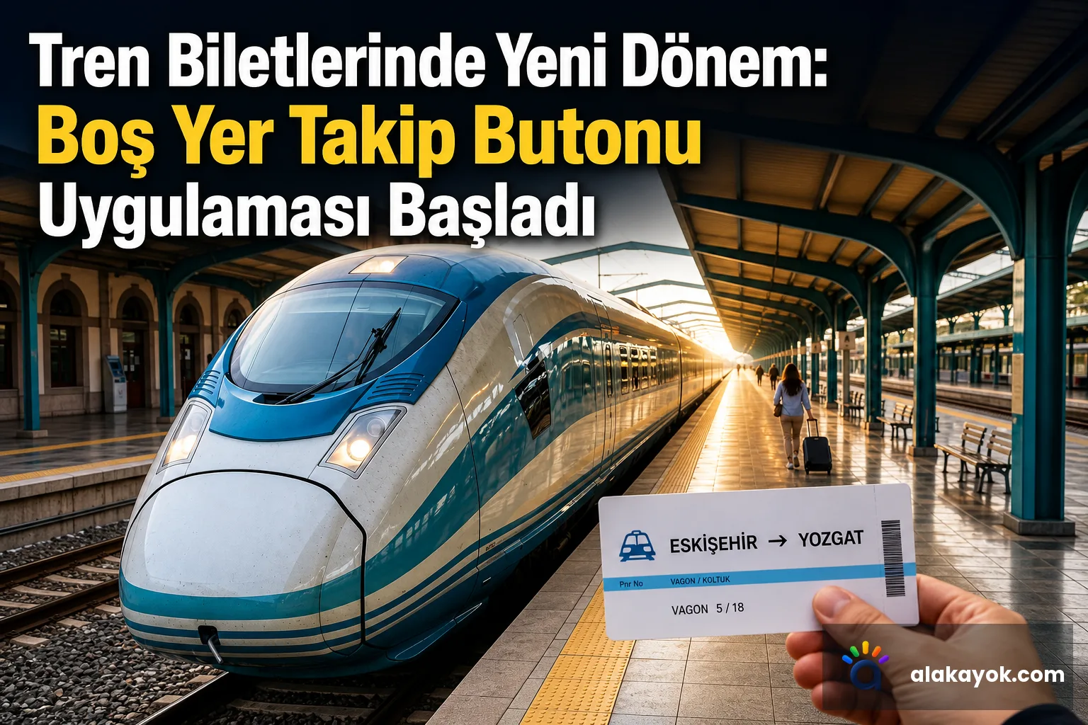 Tren Biletlerinde Yeni Dönem: Boş Yer Takip Butonu Uygulaması Başladı