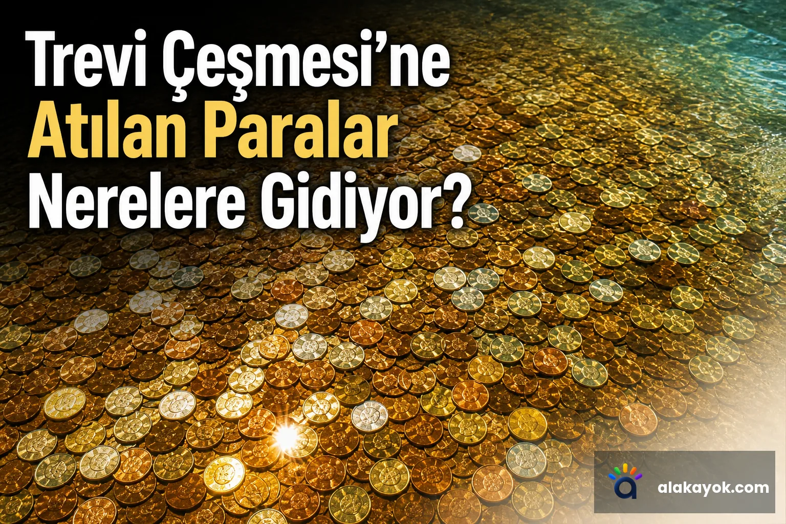 Trevi Çeşmesi'ne Atılan Paralar Nerelere Gidiyor?