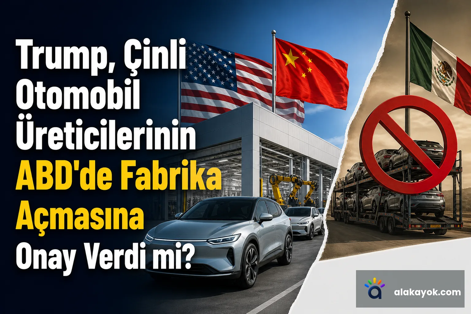 Trump, Çinli Otomobil Üreticilerinin ABD'de Fabrika Açmasına Onay Verdi mi?