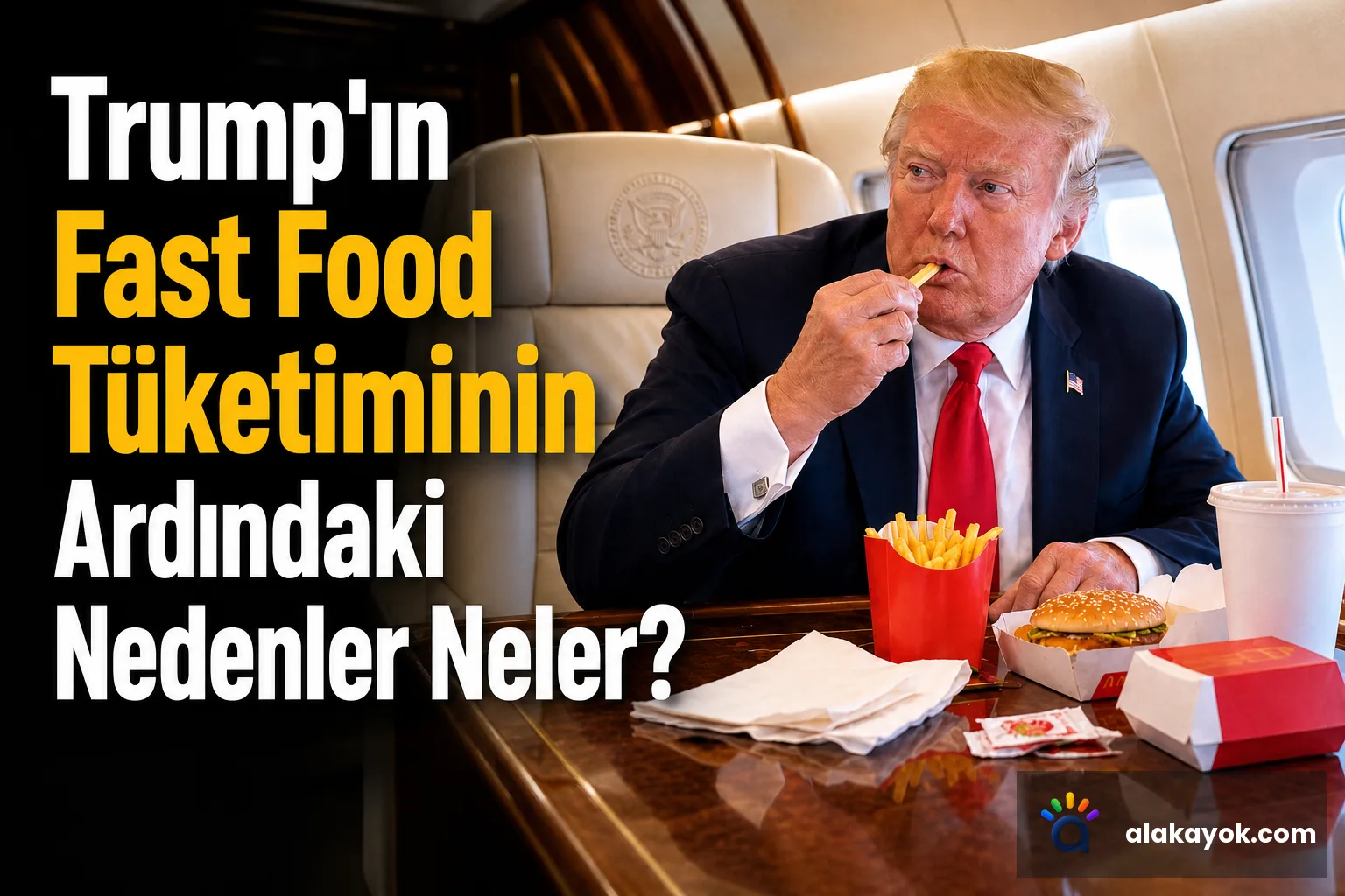 Trump'ın Fast Food Tüketiminin Ardındaki Nedenler Neler?