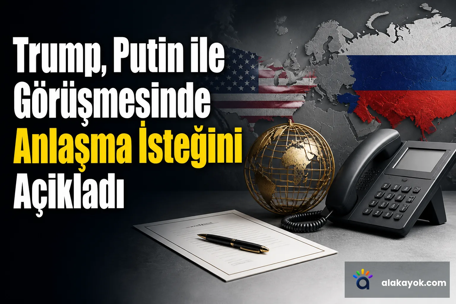 Trump, Putin ile Görüşmesinde Anlaşma İsteğini Açıkladı