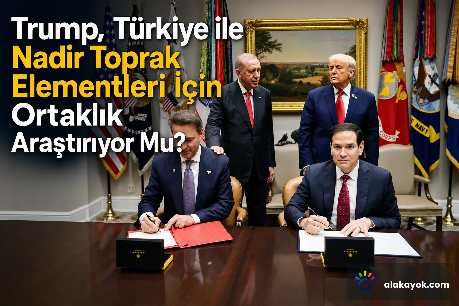 Trump, Türkiye ile Nadir Toprak Elementleri İçin Ortaklık Araştırıyor Mu?