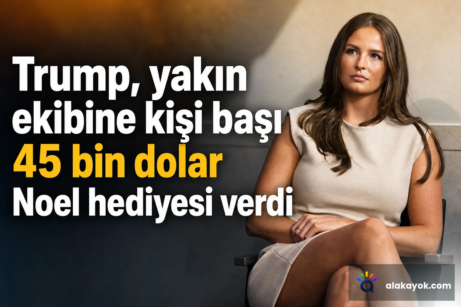 Trump, yakın ekibine kişi başı 45 bin dolar Noel hediyesi verdi