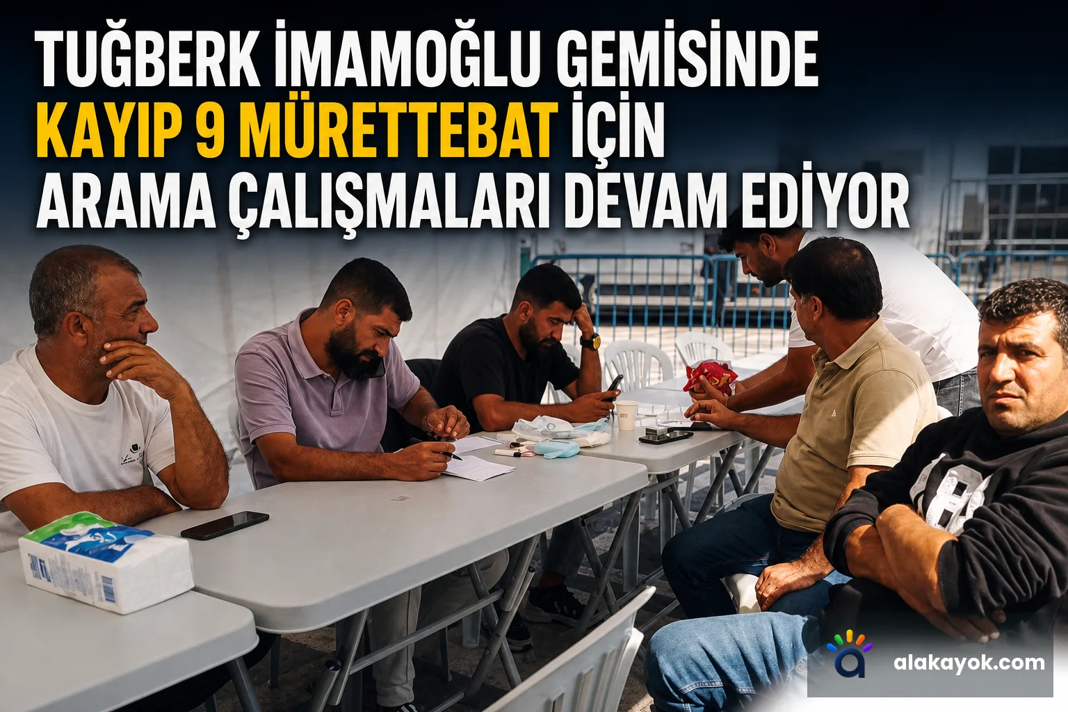 Tuğberk İmamoğlu Gemisinde Kayıp 9 Mürettebat İçin Arama Çalışmaları Devam Ediyor