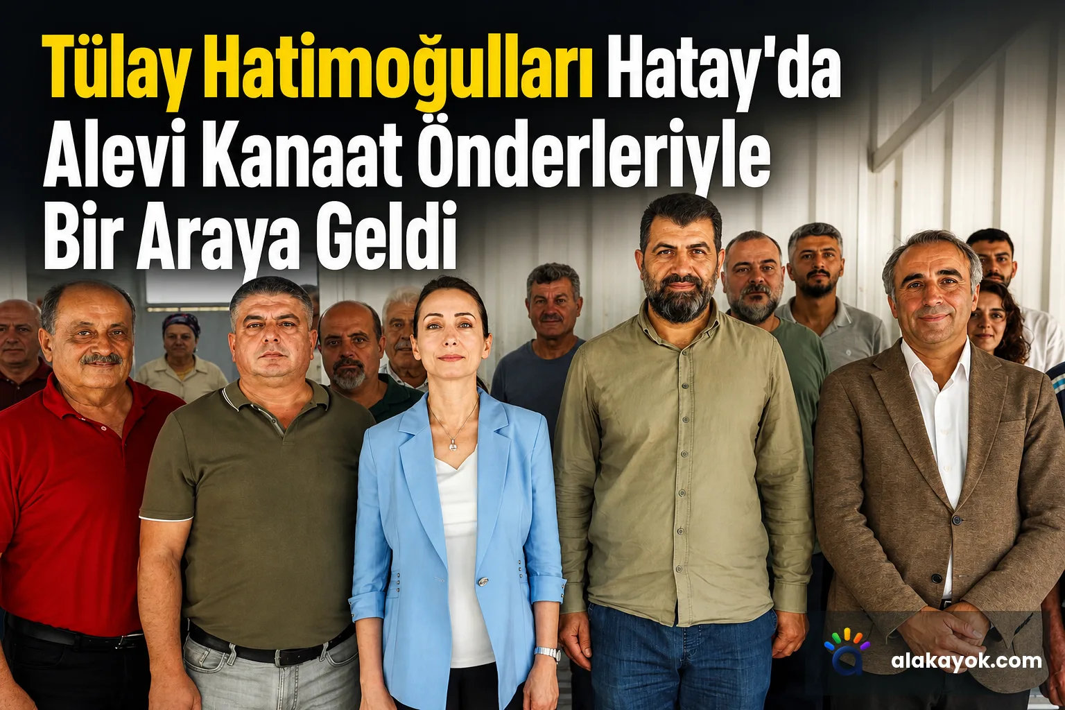 Tülay Hatimoğulları Hatay'da Alevi Kanaat Önderleriyle Bir Araya Geldi