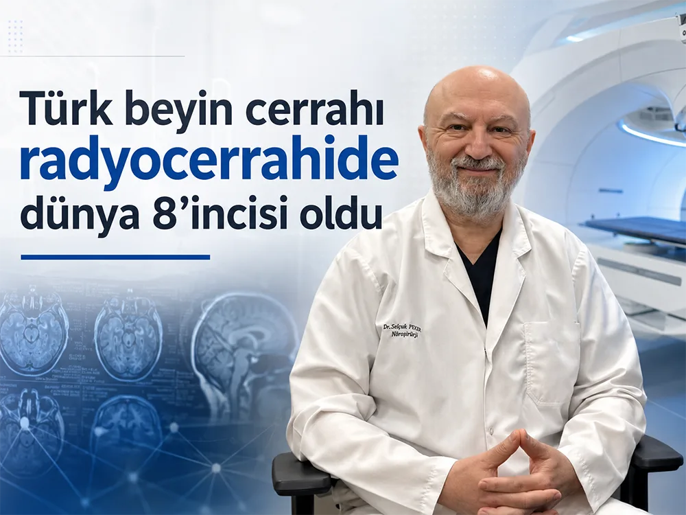 Türk Beyin Cerrahı Radyocerrahide Dünyada Sekizinci Sırada