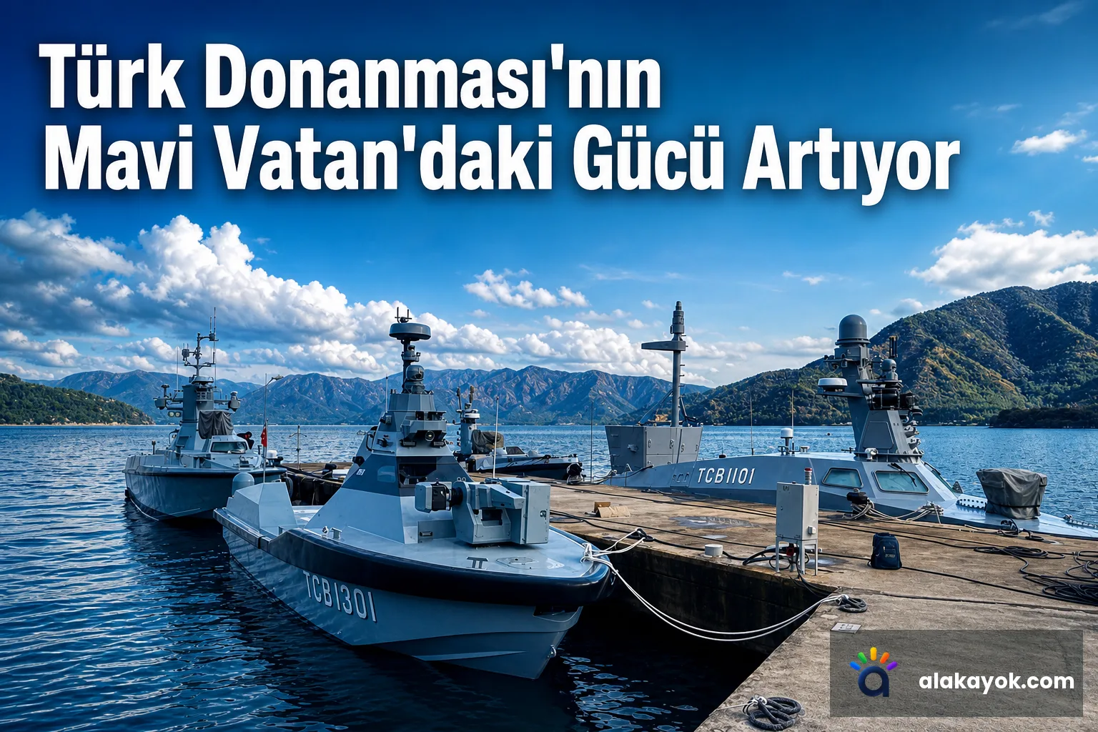 Türk Donanması'nın Mavi Vatan'daki Gücü Artıyor