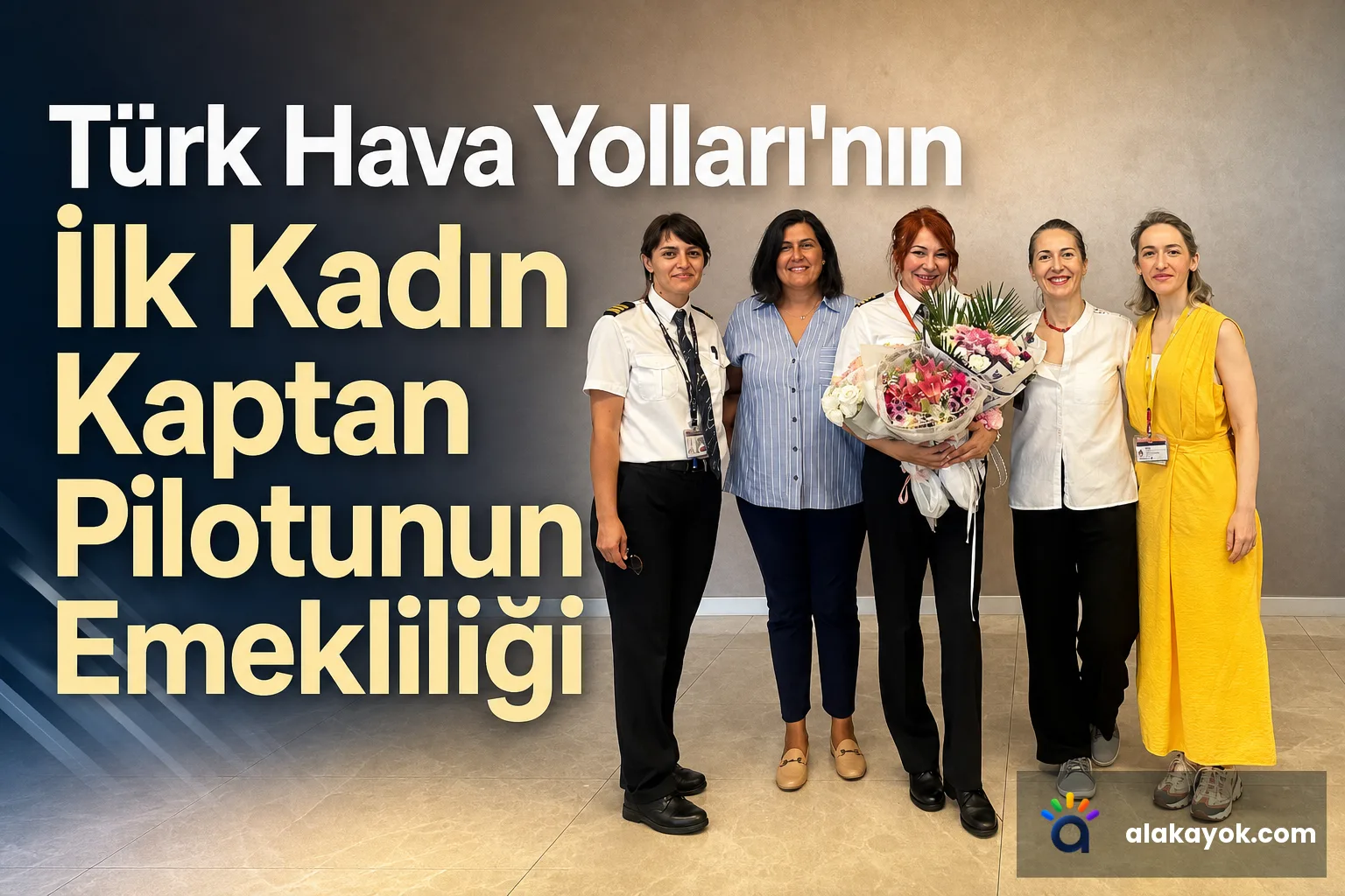 Türk Hava Yolları'nın İlk Kadın Kaptan Pilotunun Emekliliği