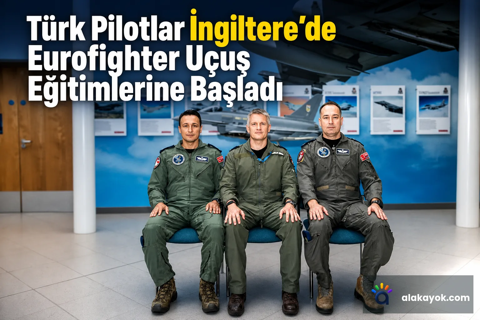 Türk Pilotlar İngiltere'de Eurofighter Uçuş Eğitimlerine Başladı