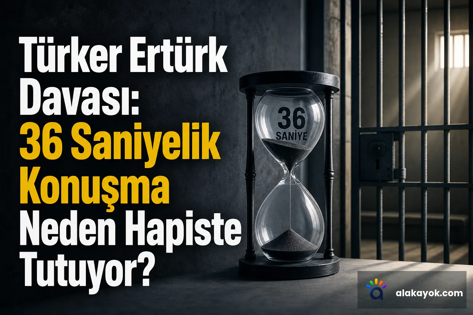 Türker Ertürk Davası: 36 Saniyelik Konuşma Neden Hapiste Tutuyor?