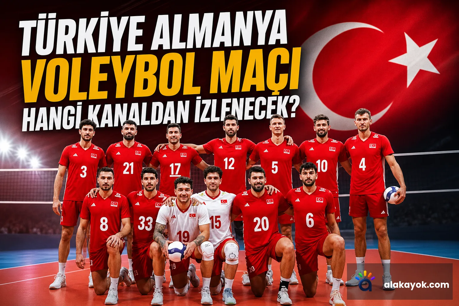 Türkiye Almanya Voleybol Maçı Hangi Kanaldan İzlenecek?