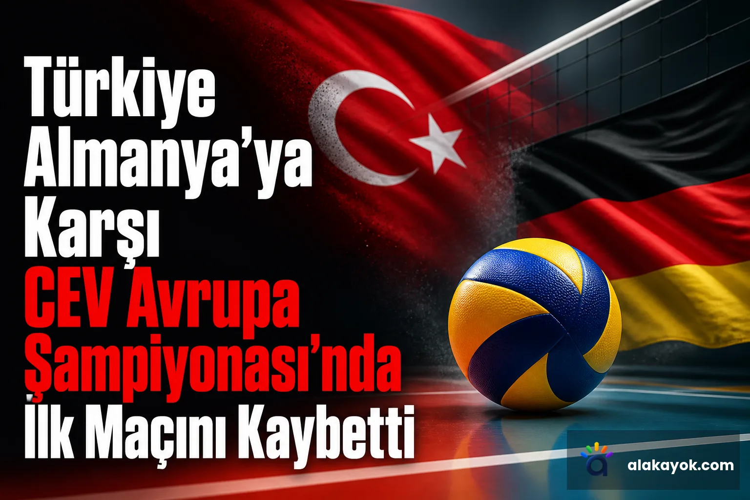 Türkiye Almanya'ya Karşı CEV Avrupa Şampiyonası'nda İlk Maçını Kaybetti