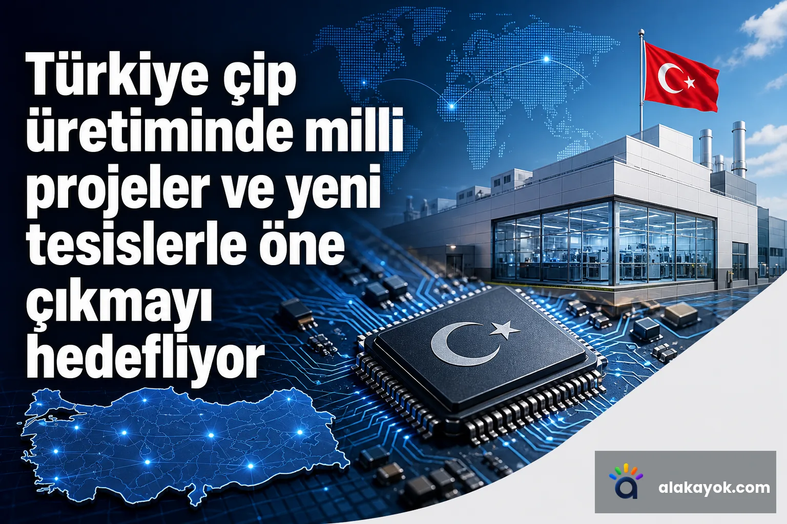 Türkiye çip üretiminde milli projeler ve yeni tesislerle öne çıkmayı hedefliyor