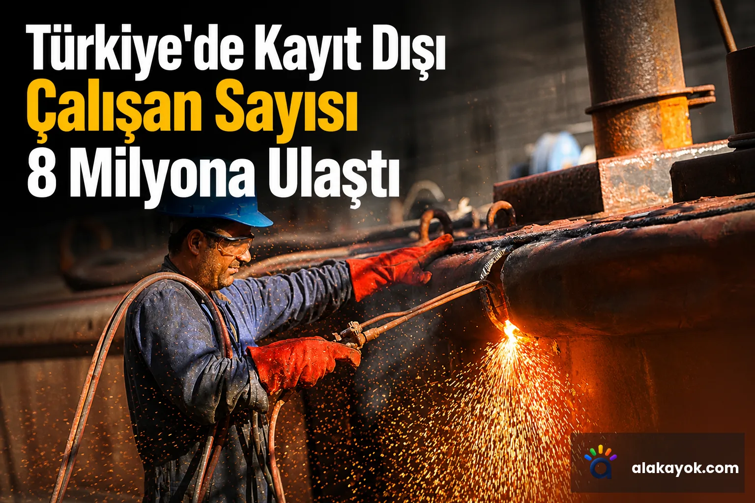 Türkiye'de Kayıt Dışı Çalışan Sayısı 8 Milyona Ulaştı