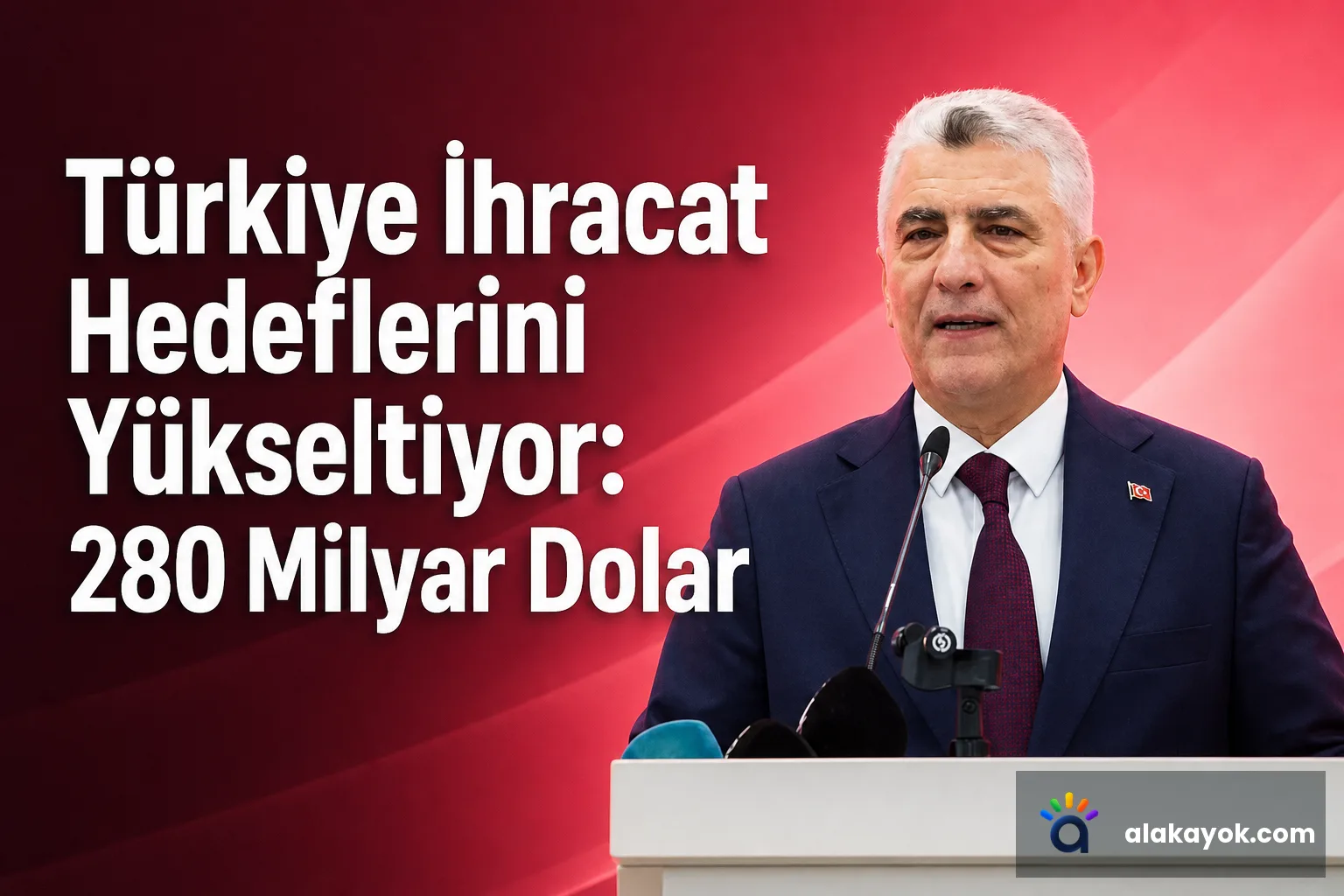 Türkiye İhracat Hedeflerini Yükseltiyor: 280 Milyar Dolar