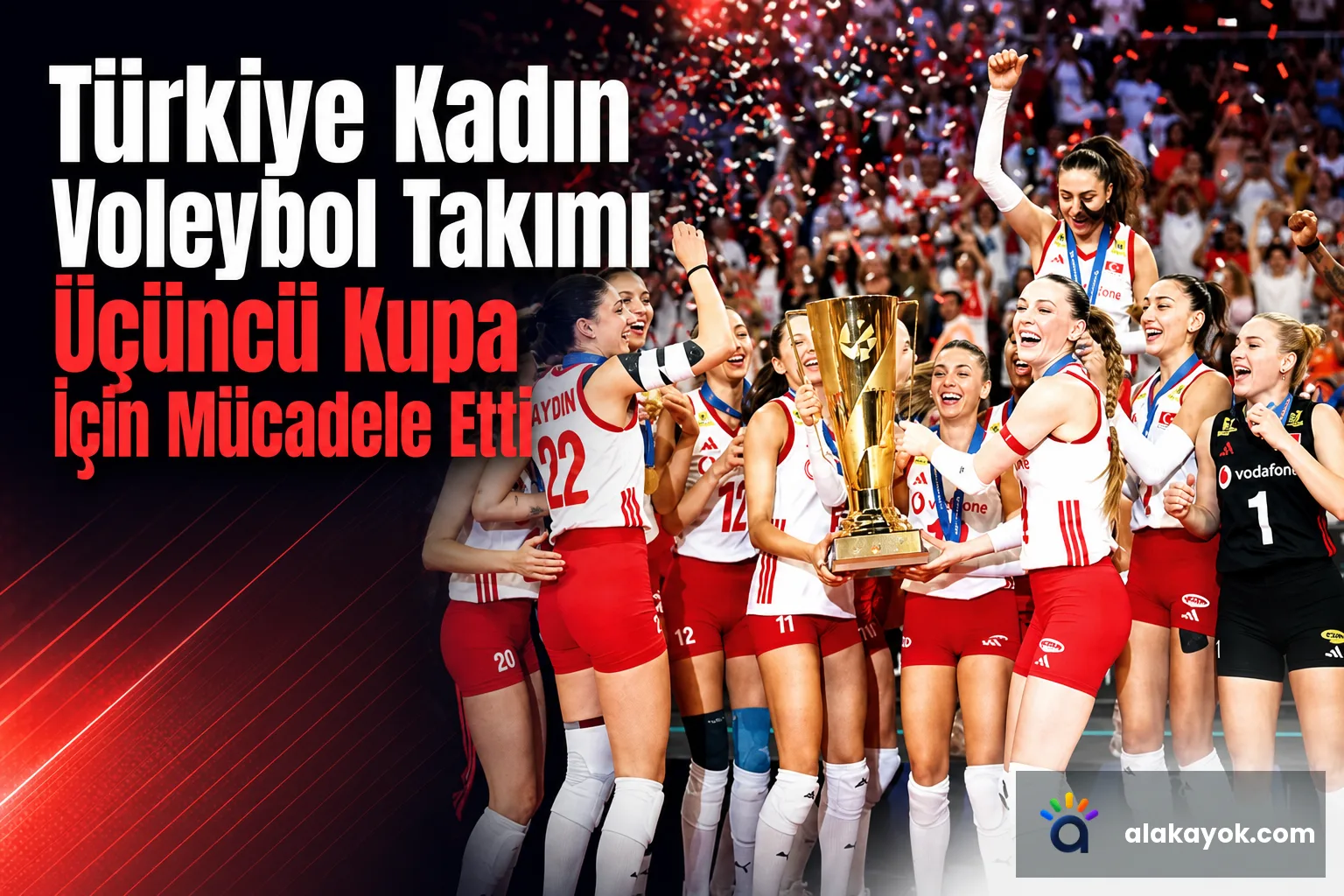 Türkiye Kadın Voleybol Takımı Üçüncü Kupa İçin Mücadele Etti