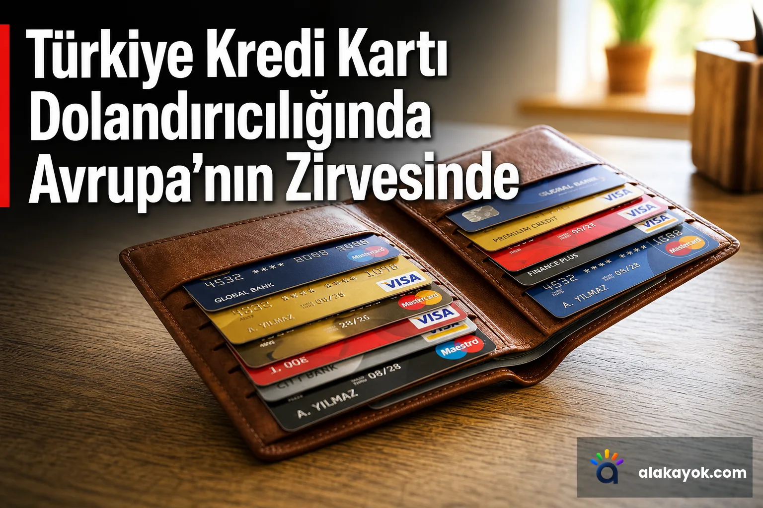 Türkiye Kredi Kartı Dolandırıcılığında Avrupa'nın Zirvesinde