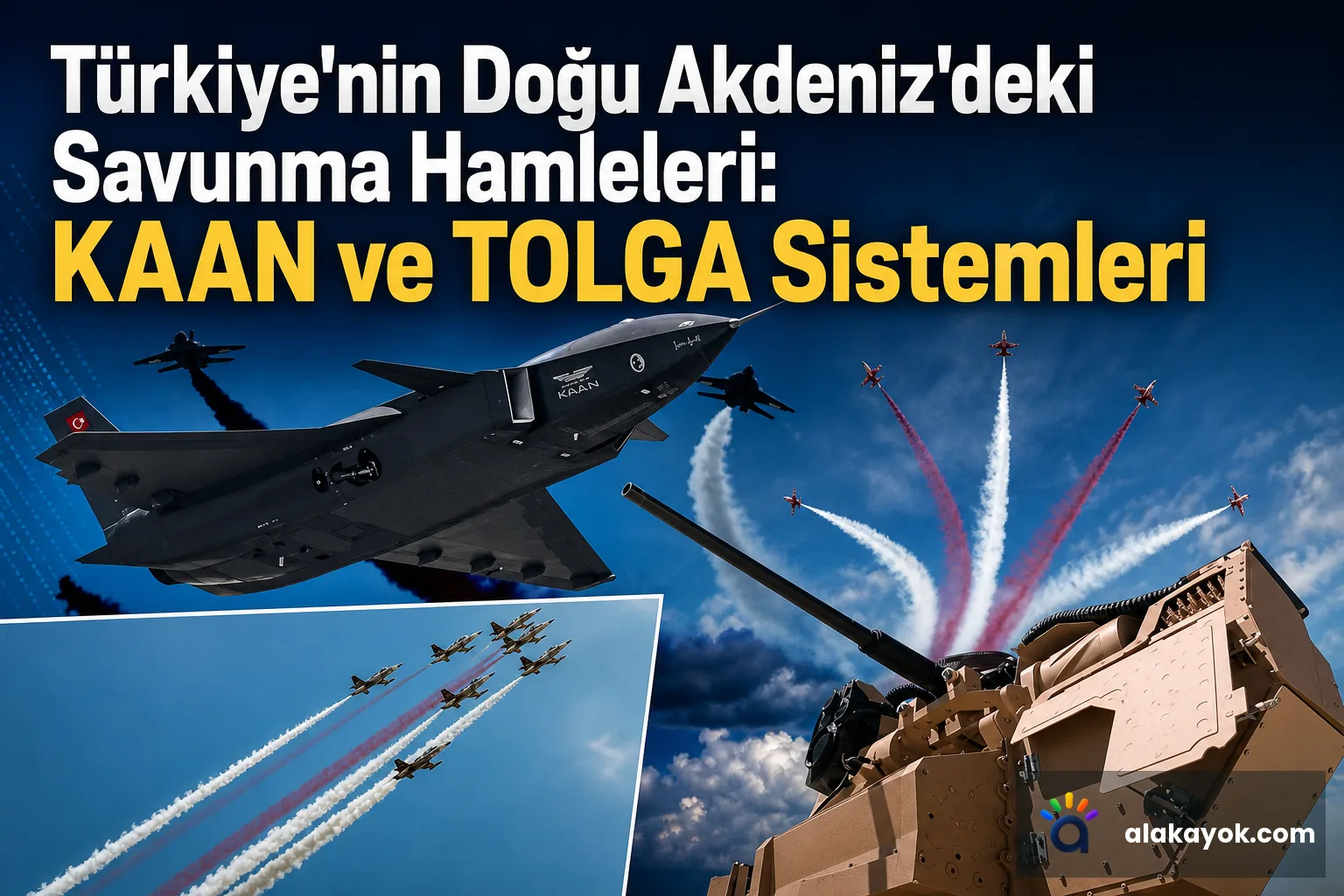Türkiye'nin Doğu Akdeniz'deki Savunma Hamleleri: KAAN ve TOLGA Sistemleri