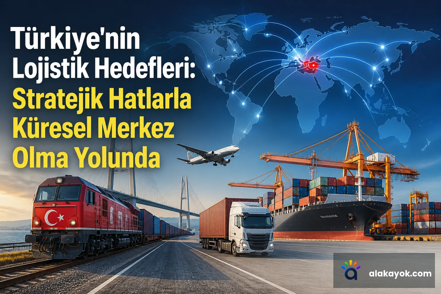 Türkiye'nin Lojistik Hedefleri: Stratejik Hatlarla Küresel Merkez Olma Yolunda