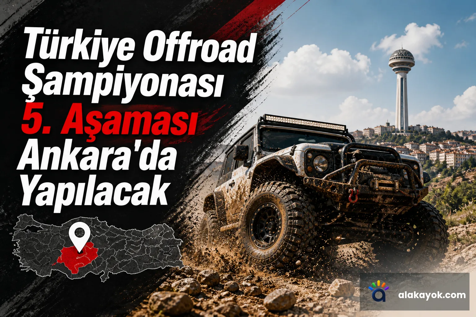 Türkiye Offroad Şampiyonası 5. Aşaması Ankara'da Yapılacak
