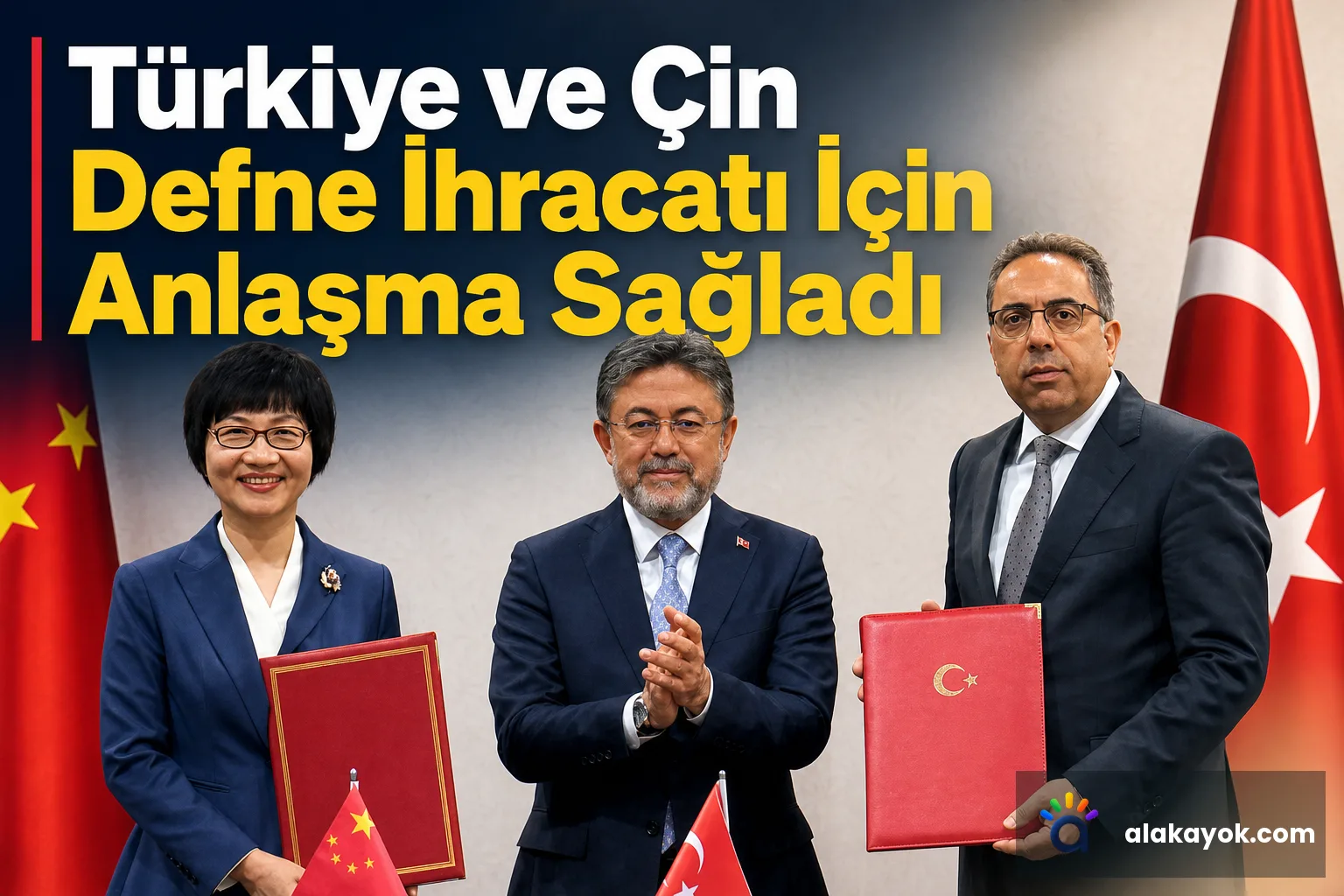 Türkiye ve Çin Defne İhracatı İçin Anlaşma Sağladı