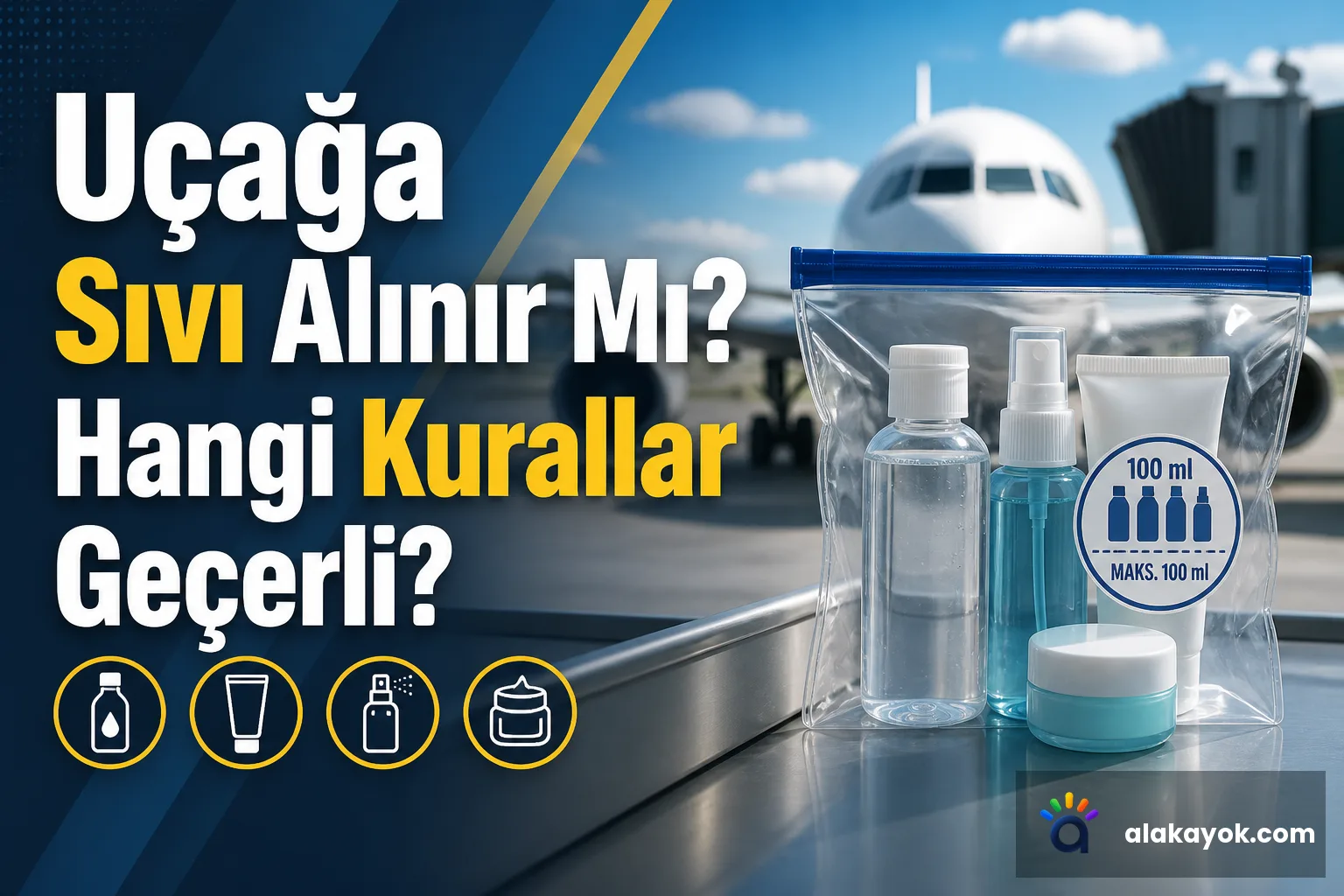 Uçağa Sıvı Alınır Mı? Hangi Kurallar Geçerli?