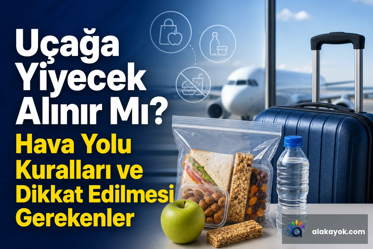 Uçağa Yiyecek Alınır Mı? Hava Yolu Kuralları ve Dikkat Edilmesi Gerekenler