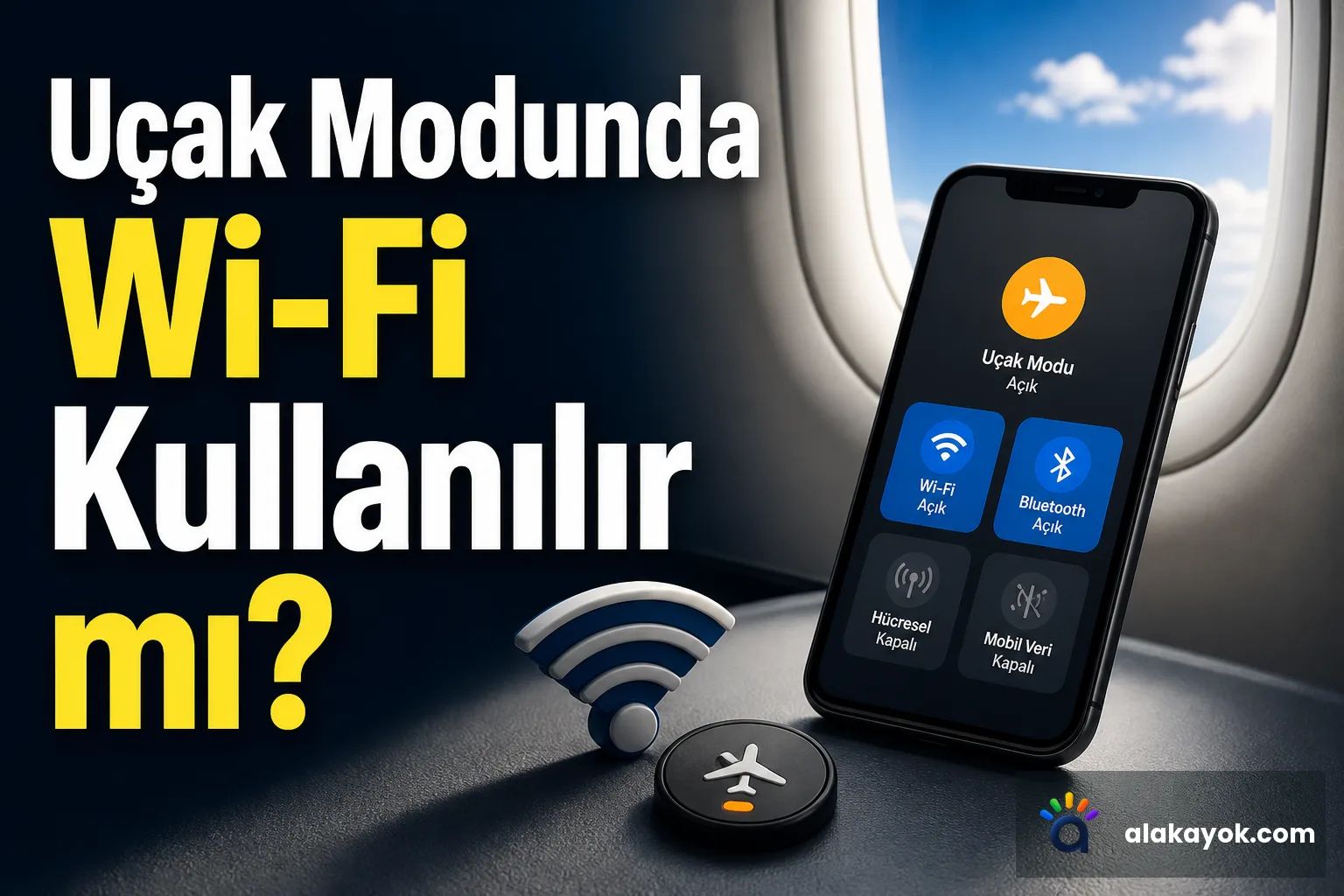 Uçak Modunda Wi-Fi Kullanılır mı?