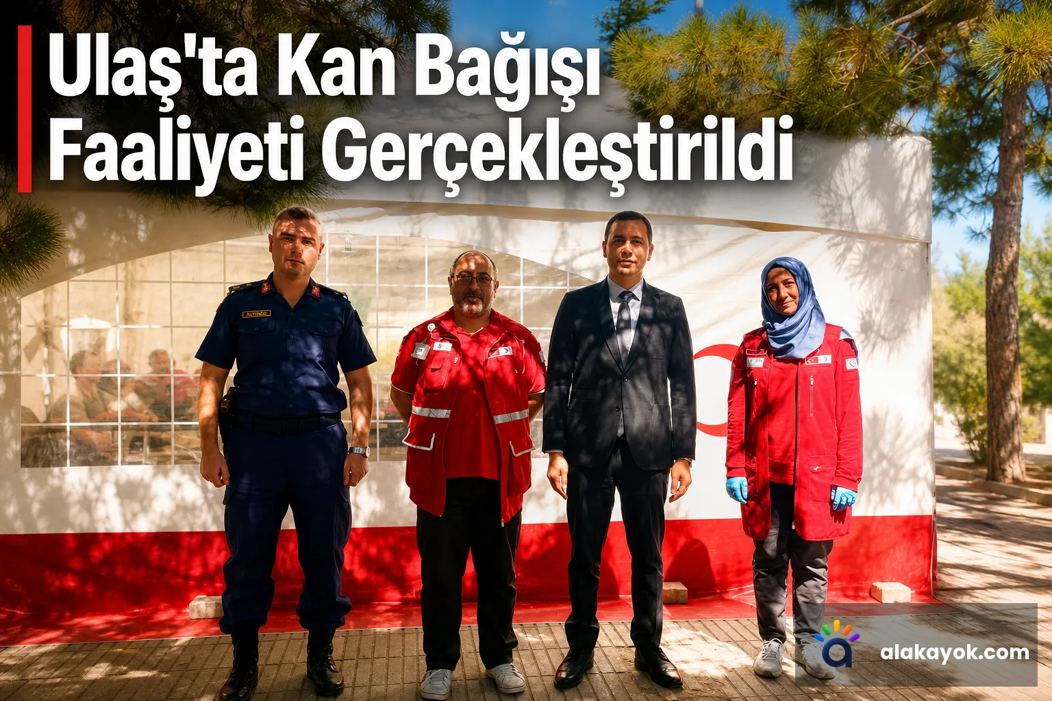 Ulaş'ta Kan Bağışı Faaliyeti Gerçekleştirildi