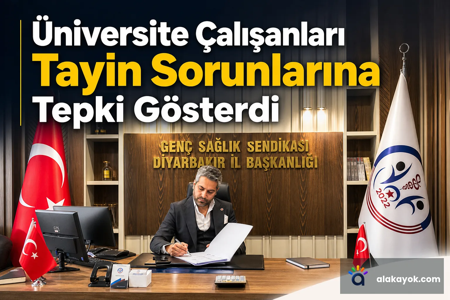 Üniversite Çalışanları Tayin Sorunlarına Tepki Gösterdi