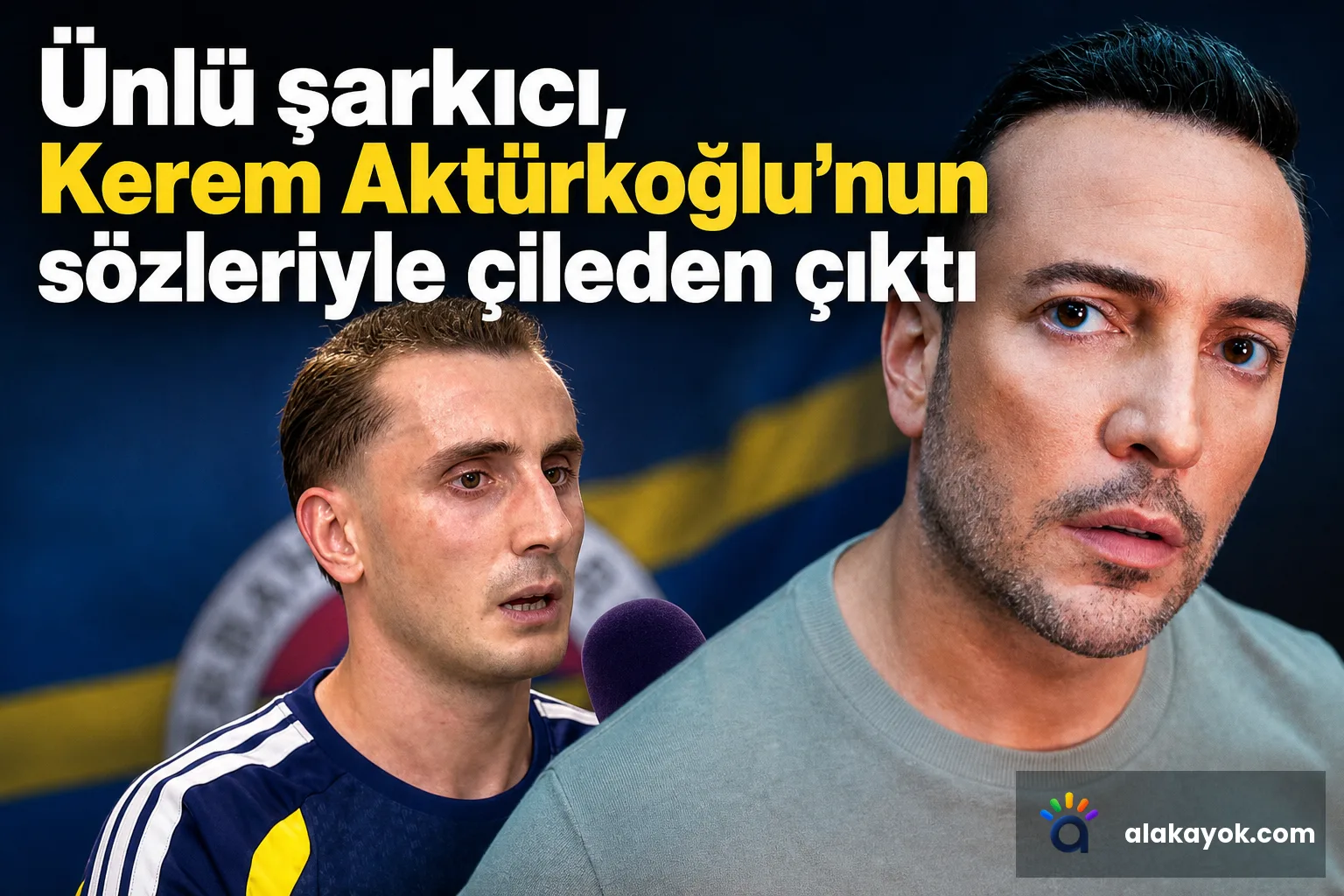 Ünlü şarkıcı, Kerem Aktürkoğlu'nun sözleriyle çileden çıktı