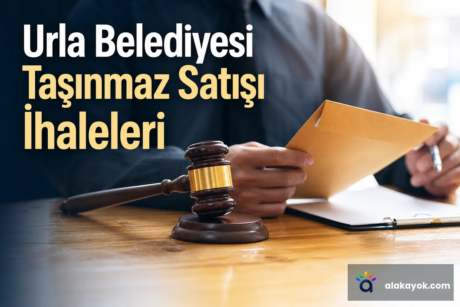 Urla Belediyesi Taşınmaz Satışı İhaleleri