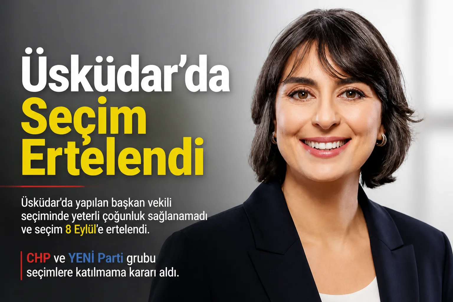 Üsküdar'da Seçim Ertelendi