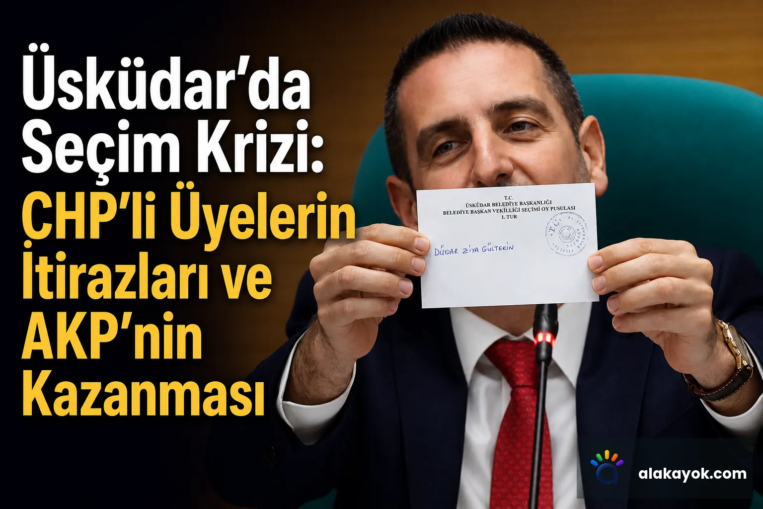 Üsküdar'da Seçim Krizi: CHP'li Üyelerin İtirazları ve AKP'nin Kazanması