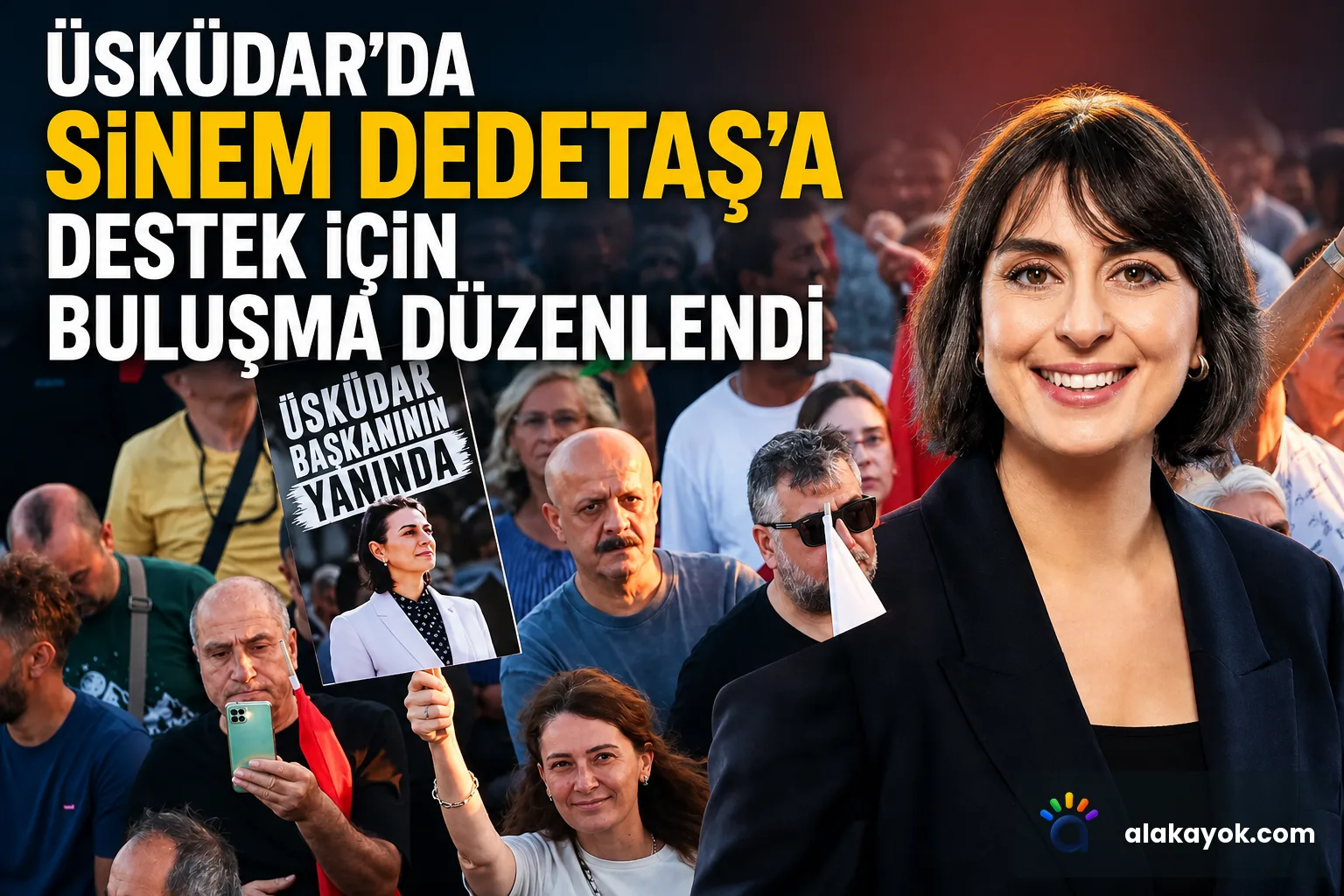 Üsküdar'da Sinem Dedetaş'a Destek İçin Buluşma Düzenlendi