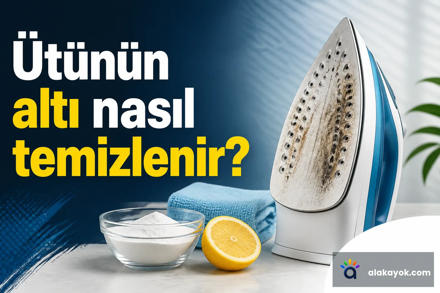 Ütünün altı nasıl temizlenir?