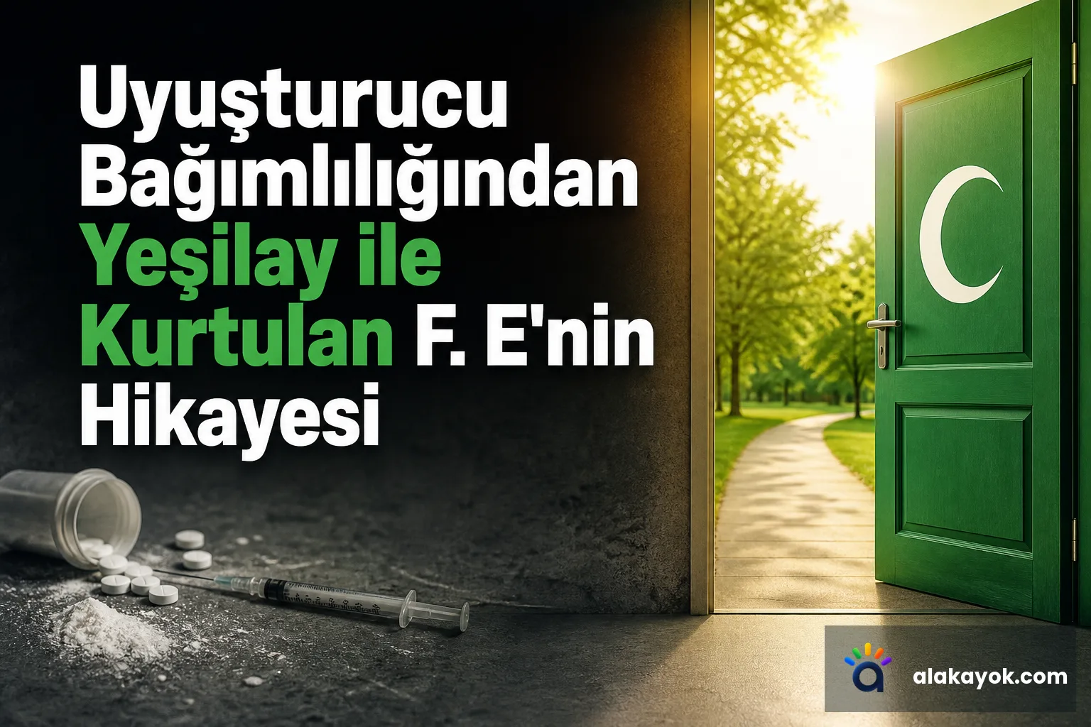 Uyuşturucu Bağımlılığından Yeşilay ile Kurtulan F. E'nin Hikayesi