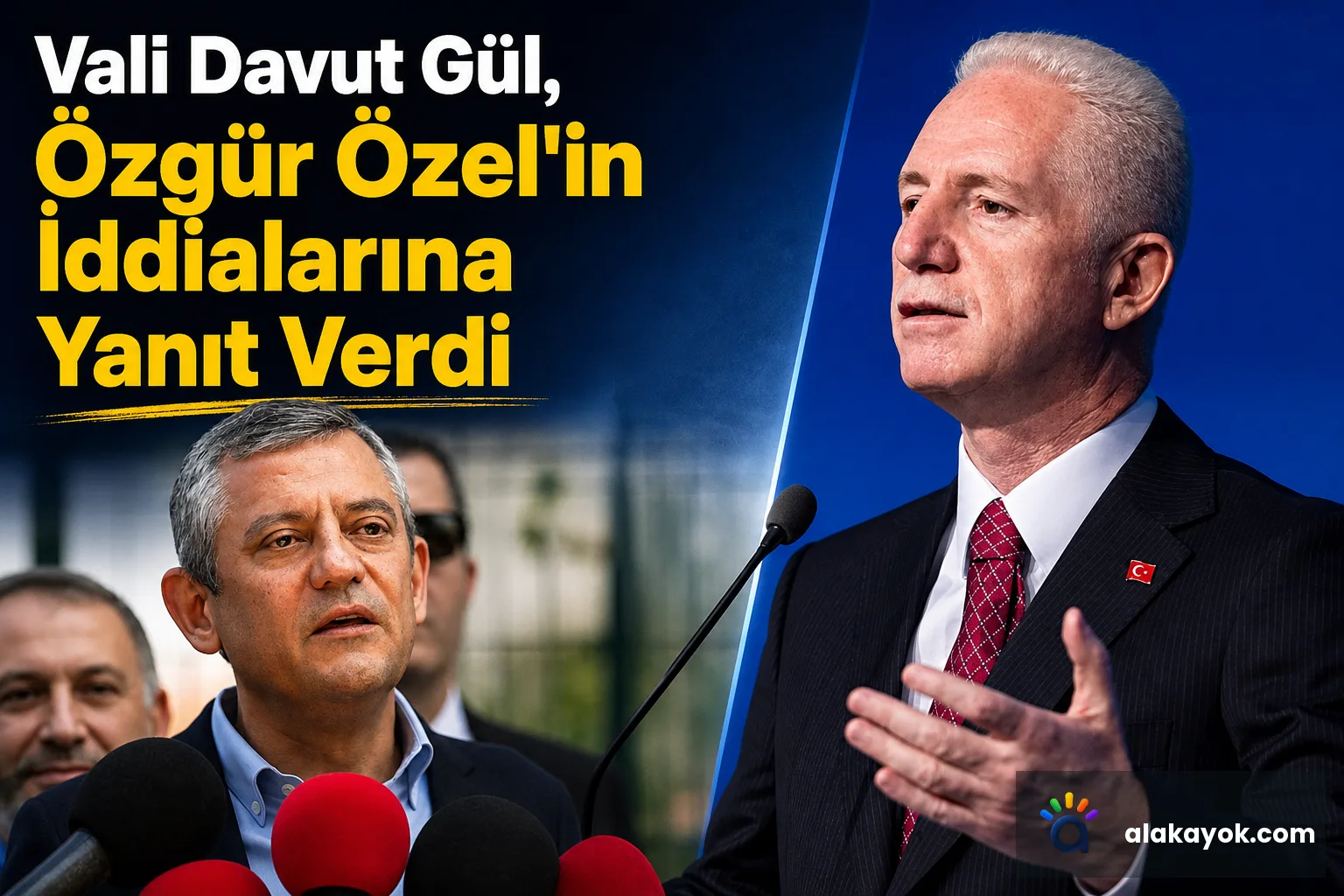 Vali Davut Gül, Özgür Özel'in İddialarına Yanıt Verdi